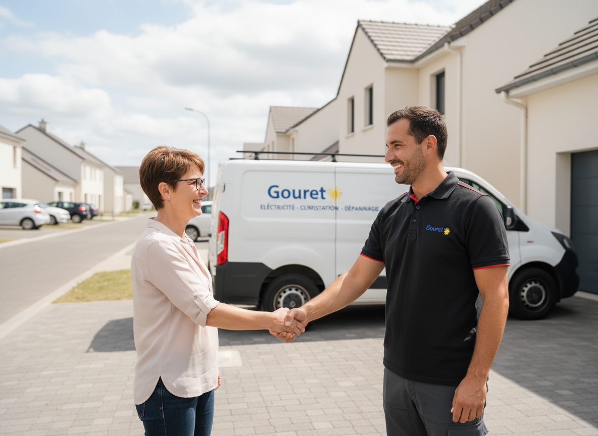 Électricité, GOURET