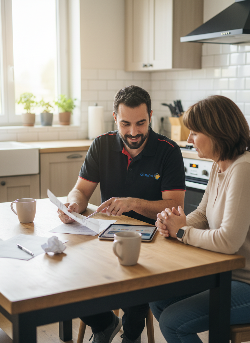 G&eacute;othermie, GOURET