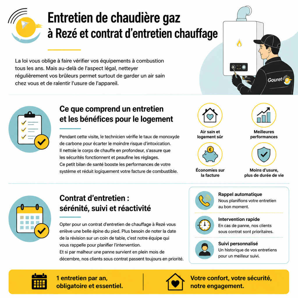 Chauffage, GOURET
