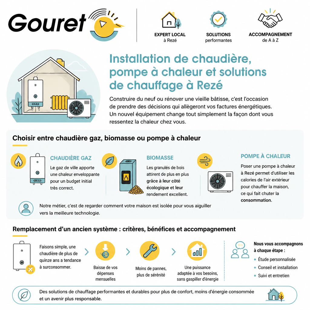 Chauffage, GOURET